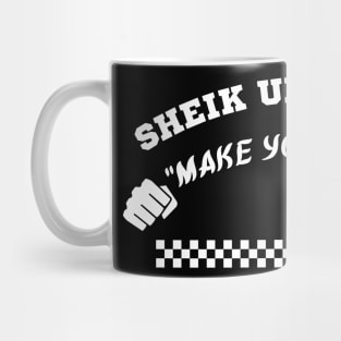 Sheik U White Mug